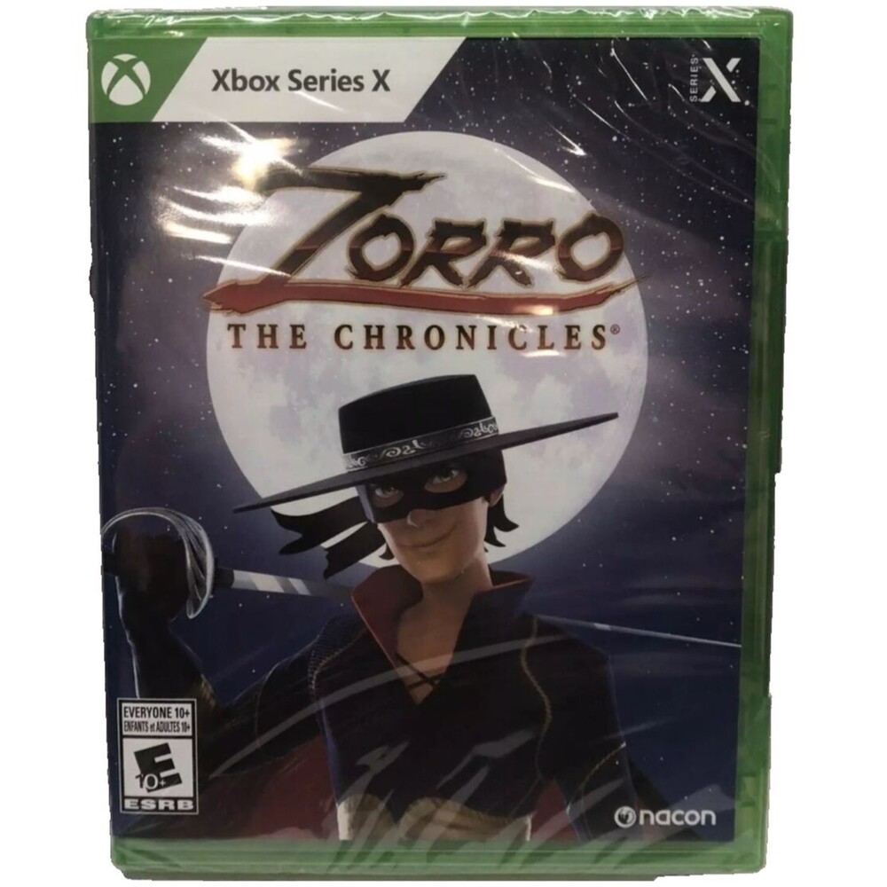 Zorro The Chronicles Xbox Series X Brand New Factory Sealed Physical Disc